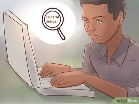 Выберите музыку для похорон. Шаг 6