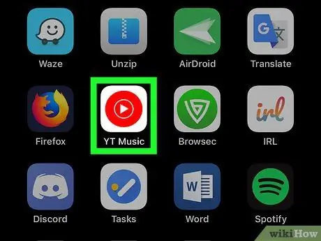 Сделайте понравившуюся музыку частной на YouTube Music на iPhone или iPad Шаг 1