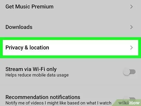 Сделайте понравившуюся музыку частной на YouTube Music на iPhone или iPad Шаг 4