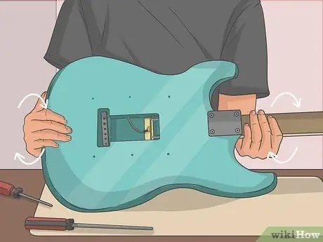 Установите мост Fender Tremolo Bridge Шаг 14 Установите мост Fender Tremolo Bridge Шаг 14