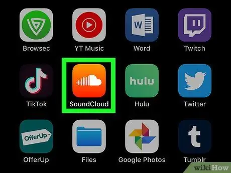 Опубликовать в Soundcloud на iPhone или iPad Шаг 1
