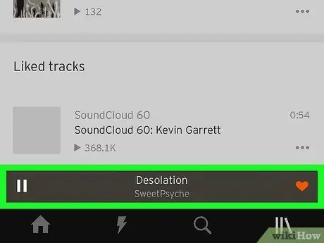 Опубликовать в Soundcloud на iPhone или iPad Шаг 3