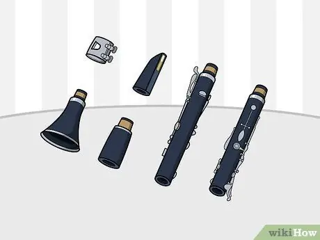 Чистка и уход за кларнетом Шаг 1