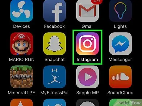 Используйте Instagram, шаг 2 Используйте Instagram, шаг 2