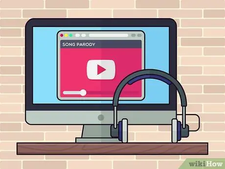 Написать пародию на песню Шаг 1