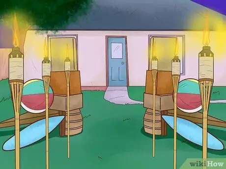 Используйте факелы Тики, шаг 15