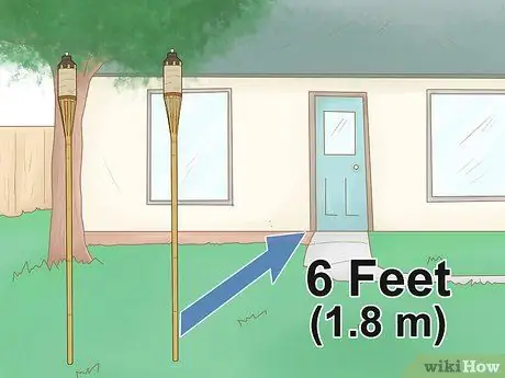 Используйте факелы Тики, шаг 3