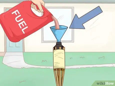 Используйте факелы Тики, шаг 7