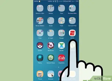 Смотрите ESPN в прямом эфире на устройстве Android, шаг 1