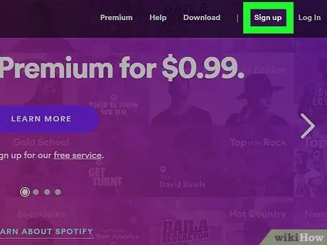 Создайте учетную запись Spotify без Facebook на ПК или Mac Шаг 2