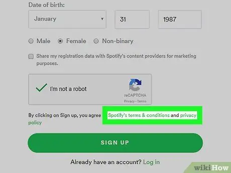 Создайте учетную запись Spotify без Facebook на ПК или Mac Шаг 6