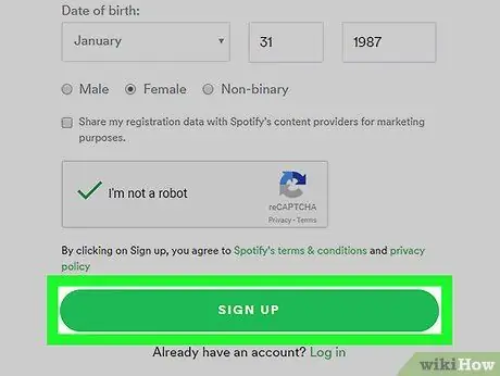 Создайте учетную запись Spotify без Facebook на ПК или Mac Шаг 7