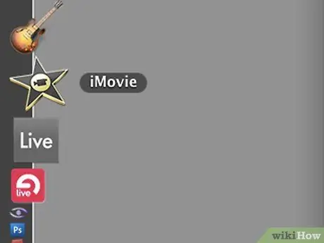 Добавьте Garageband в iMovie, шаг 1
