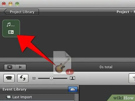 Добавьте Garageband в iMovie Шаг 5