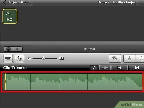 Добавьте Garageband в iMovie Шаг 6