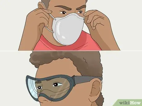 Устранение отверстий в потолке Шаг 1