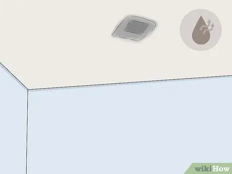 Закрепите отверстия в потолке Шаг 14