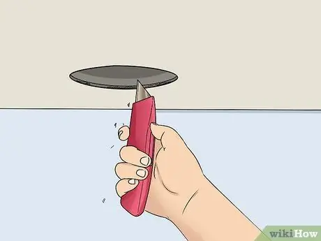 Исправление отверстий в потолке Шаг 2