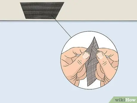 Устранение отверстий в потолке Шаг 4