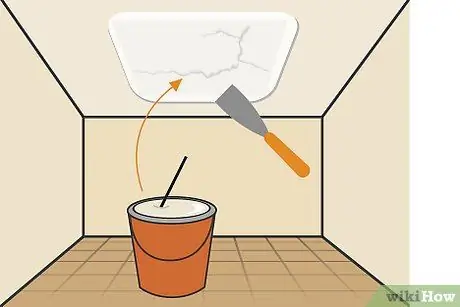 Устранение трещин на потолке Шаг 6