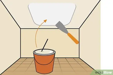 Устранение трещин на потолке Шаг 8