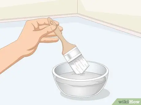 Красить стены возле потолка Шаг 9