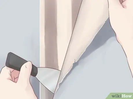 Зачистка обоев из гипса и обрешетки Шаг 10