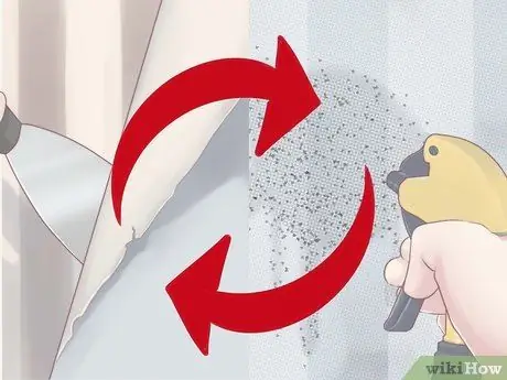 Зачистка обоев из гипса и обрешетки Шаг 11