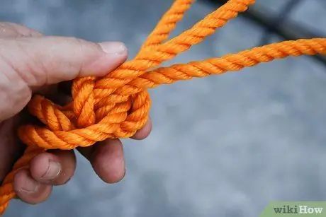 Завяжите узел в гамаке. Шаг 11