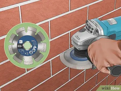Использование угловой шлифовальной машины Шаг 7