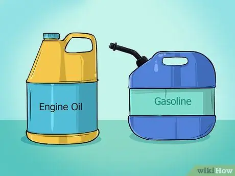 Запуск газонокосилки Шаг 1