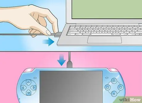 Загрузить музыку на PSP Шаг 1