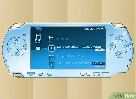 Загрузить музыку на PSP Шаг 16
