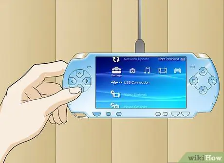 Загрузить музыку на PSP Шаг 4