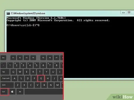 Сделайте CMD Beep Шаг 2