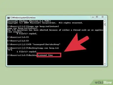 Сделайте CMD Beep Шаг 9