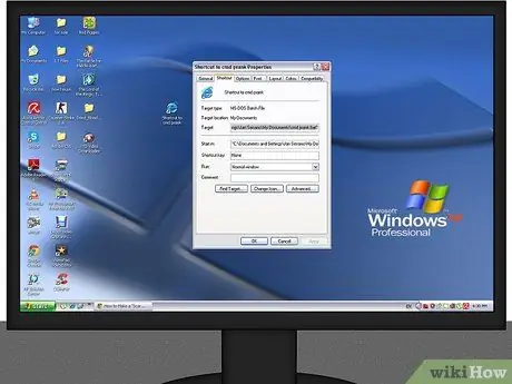 'Сделайте «страшный» командный файл для Cmd Step 7
