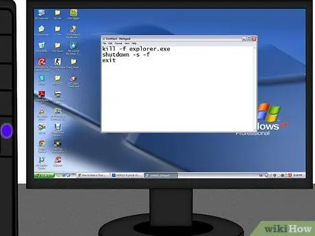 'Сделайте «страшный» командный файл для Cmd Step 10