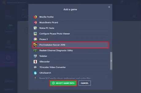 Добавьте свою игру в Game Mode