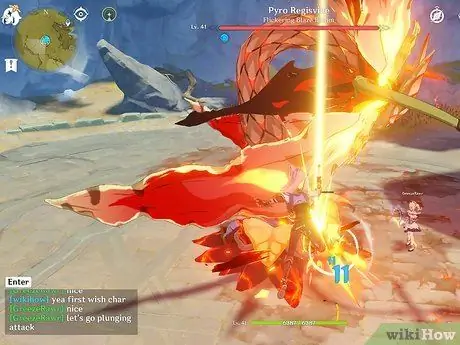 Победите поджигателя Regisvine на шаге 4 Genshin Impact