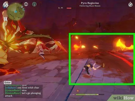 Победите поджигателя Regisvine на шаге 8 Genshin Impact
