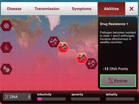 Fungus Plague Inc Шаг 5