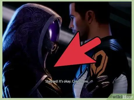 Романтика Тали в Mass Effect 3, шаг 1