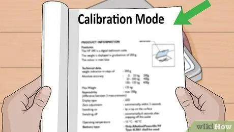 Калибровка цифровых карманных весов Шаг 5
