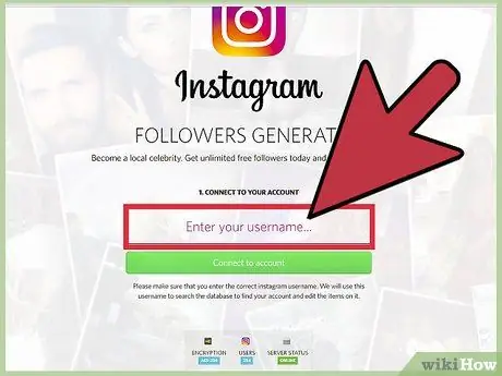 Получите поддельных подписчиков в Instagram Шаг 3