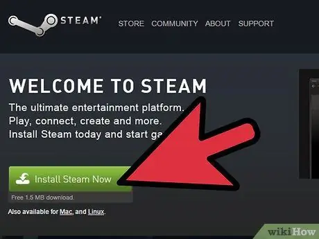 Купить компьютерные игры в Steam Шаг 1