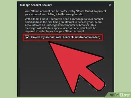 Включить Steam Guard, шаг 6
