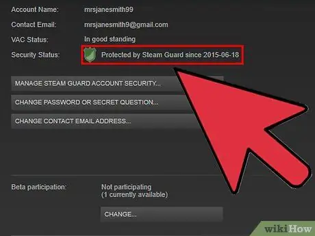 Включить Steam Guard, шаг 7