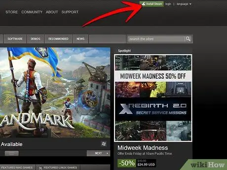 Скачать игры для ПК с Steam Step 2
