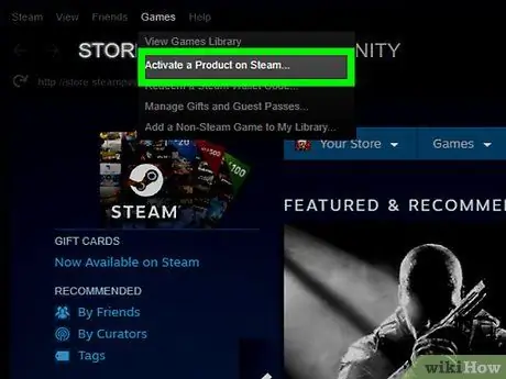 Используйте Steam Keys Шаг 8